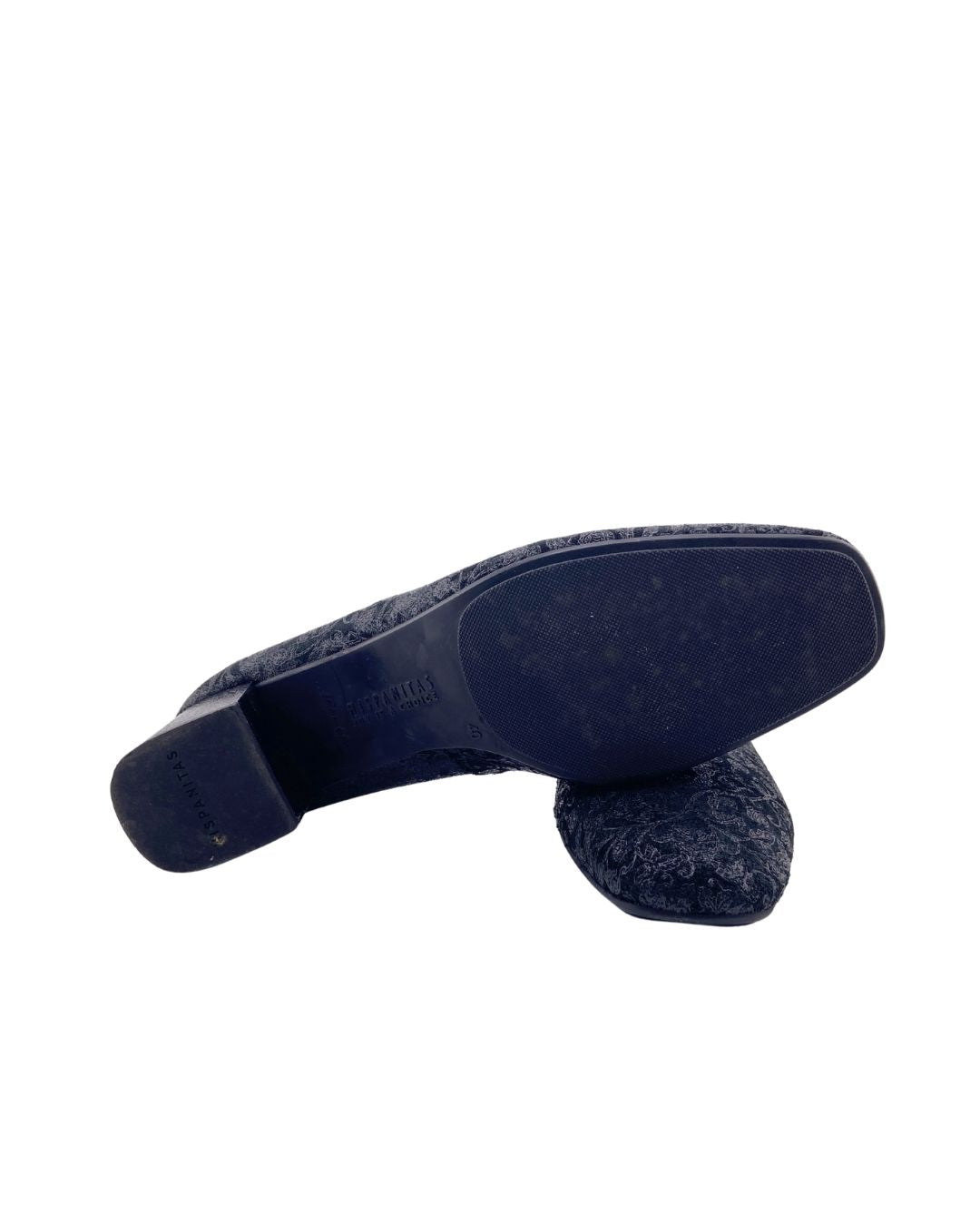 Zapatos tacón bajo con textura