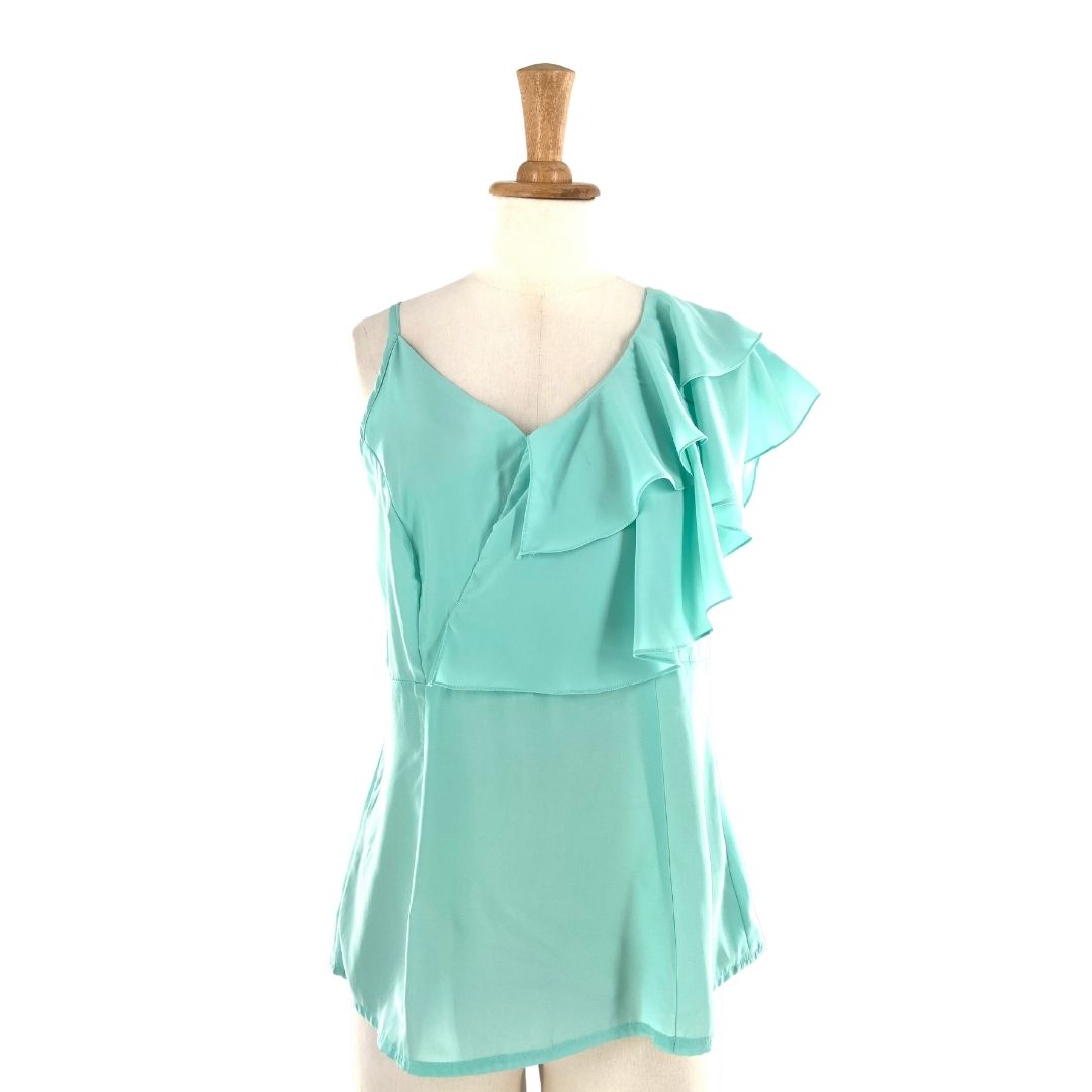 Blusa cuello y espalda en V