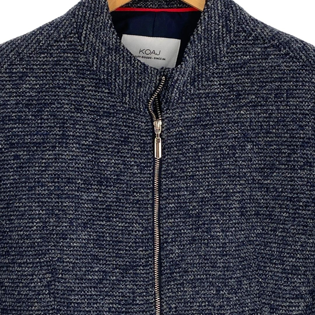 Chaqueta tejida melange
