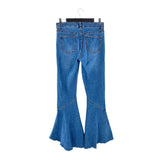 Jean flare fit strech botas