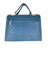 Cartera satchel con textura
