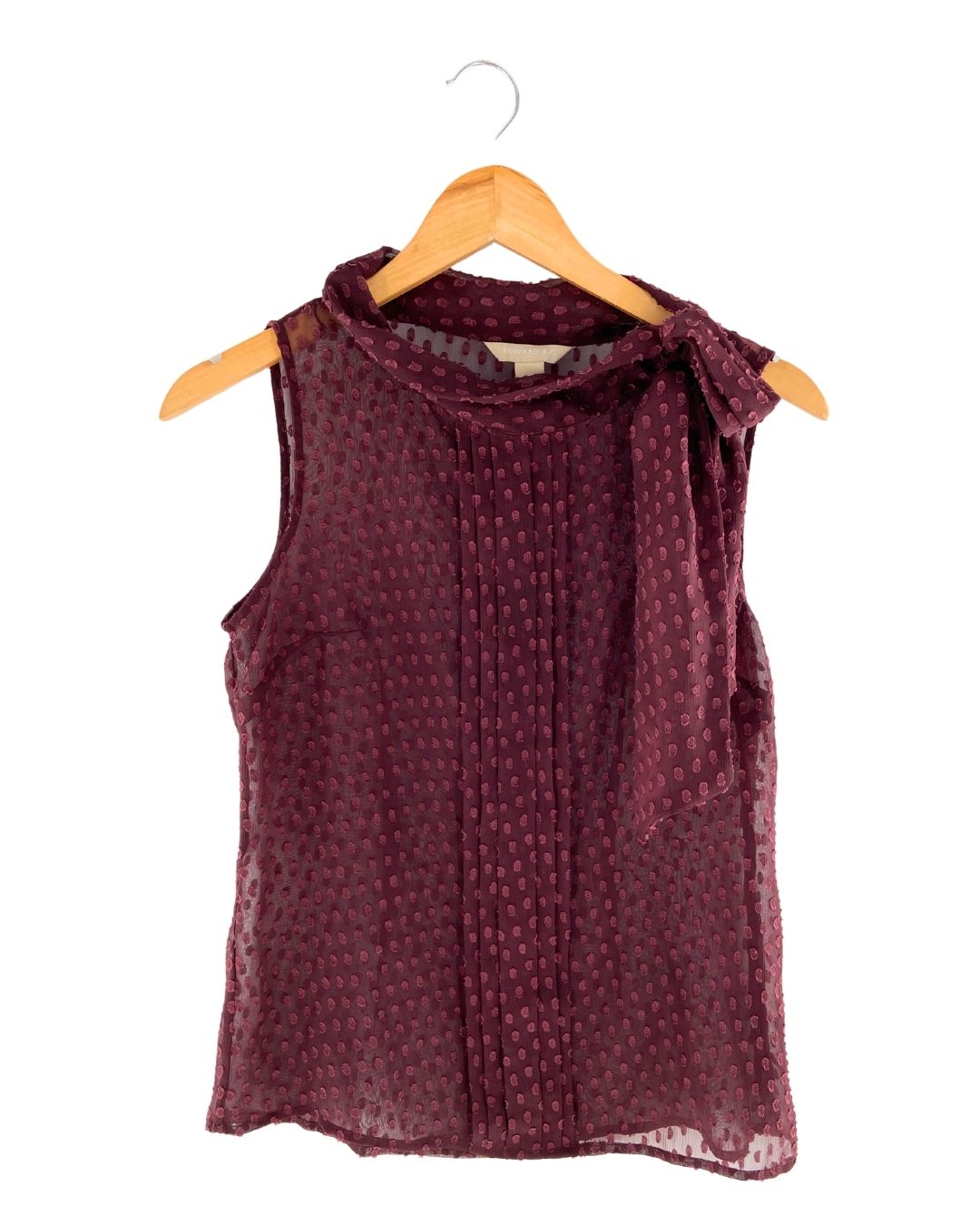 Blusa sleeveless en plumetí
