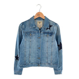 Chaqueta en denim wash