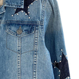 Chaqueta en denim wash