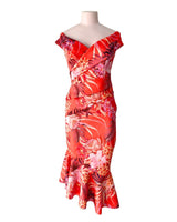 Vestido midi en scuba