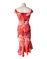 Vestido midi en scuba