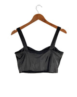 Top con flecos metalicos