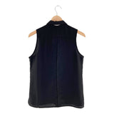 Blusa sleeveless abotonada