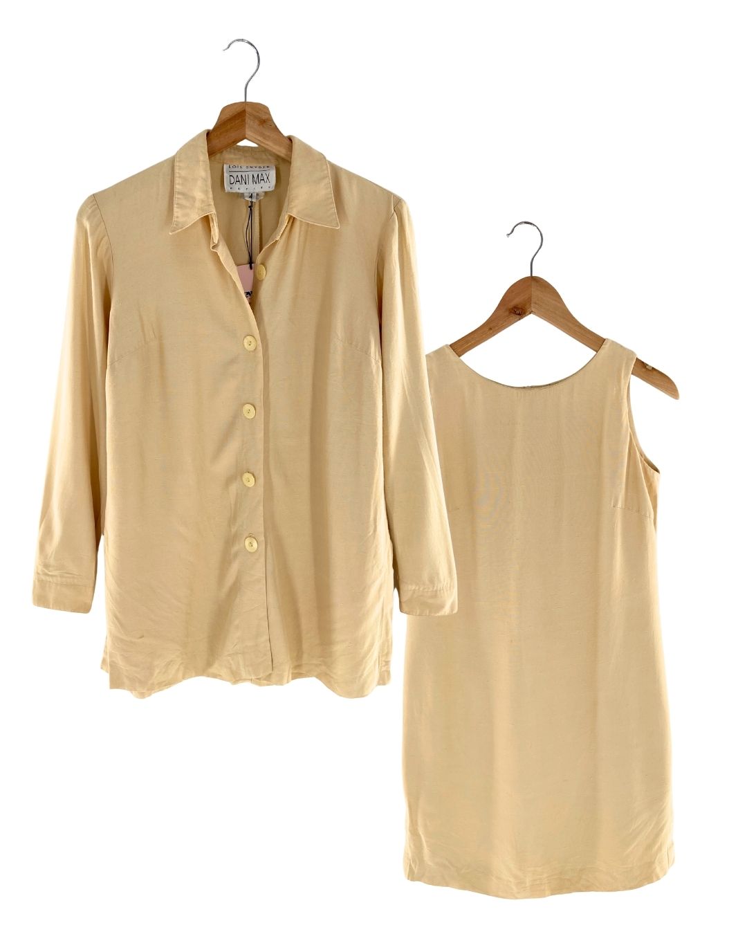 Set de sobrecamisa y vestido