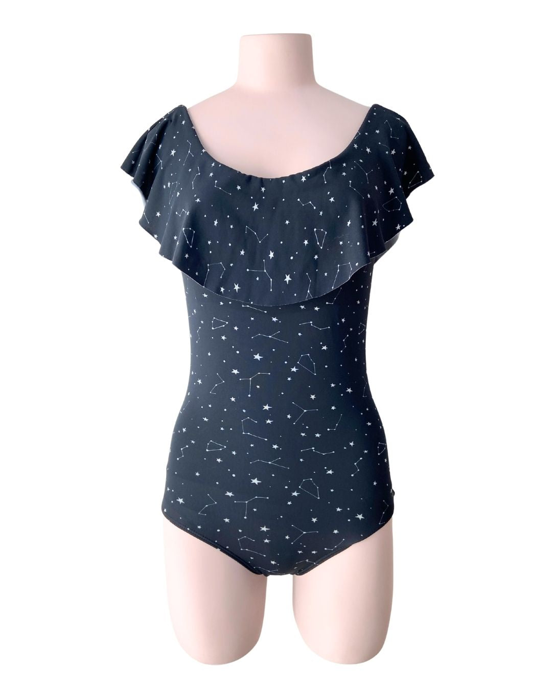 Vestido de baño print galaxia