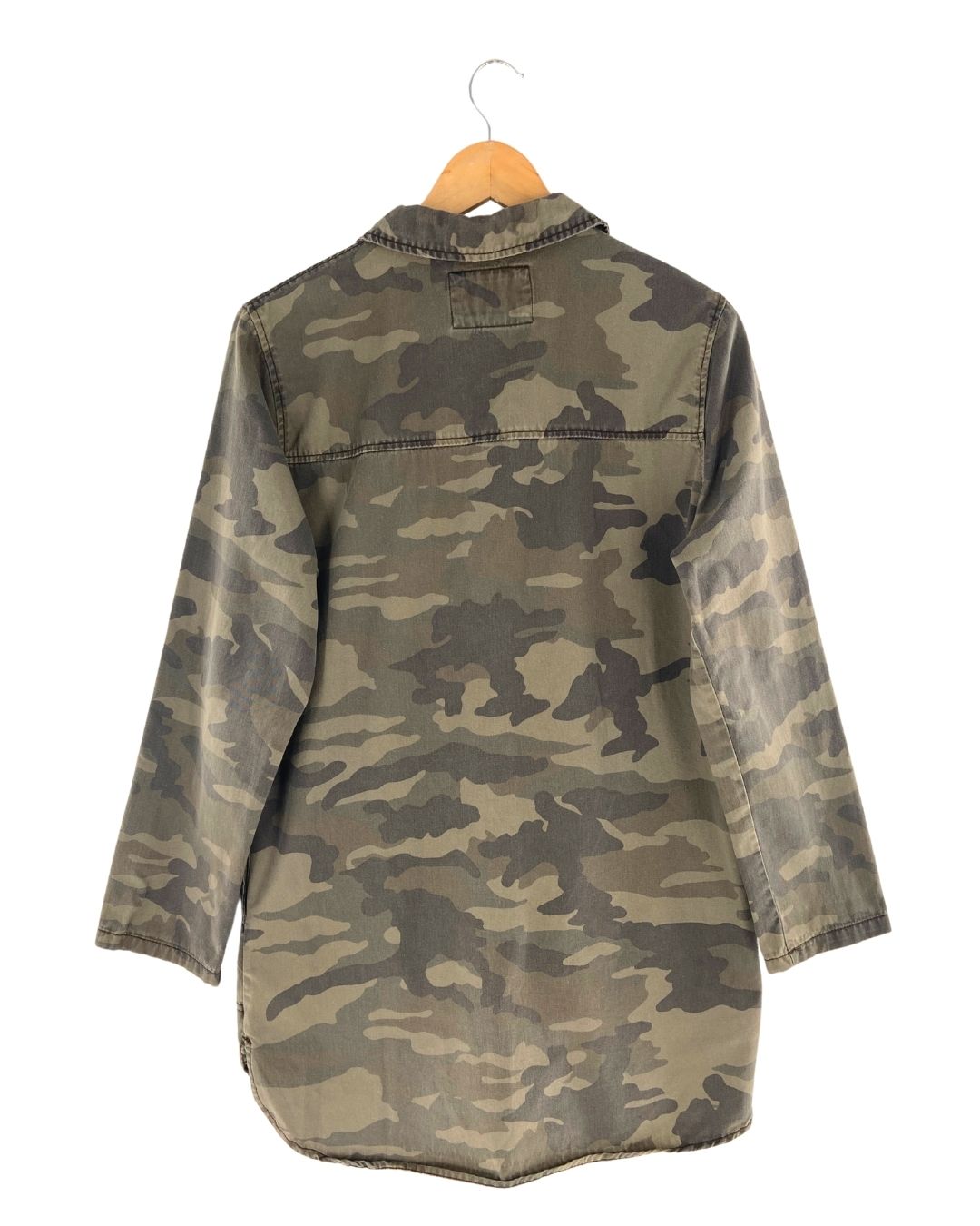 Camisa oversize lace up