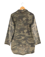 Camisa oversize lace up