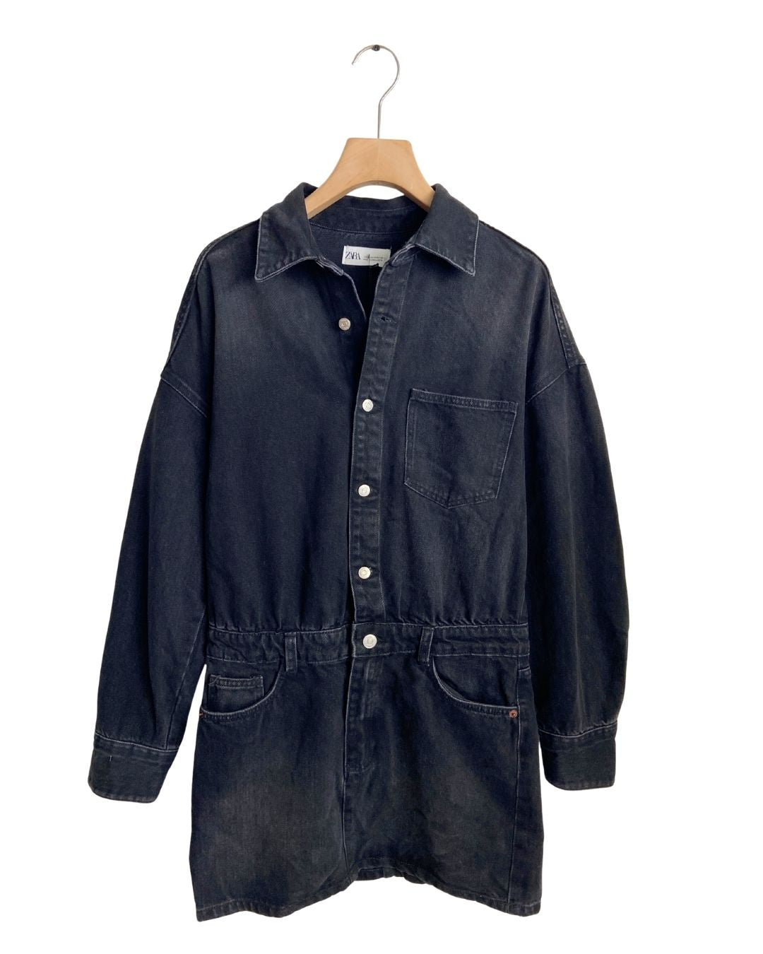 Vestido mini en denim