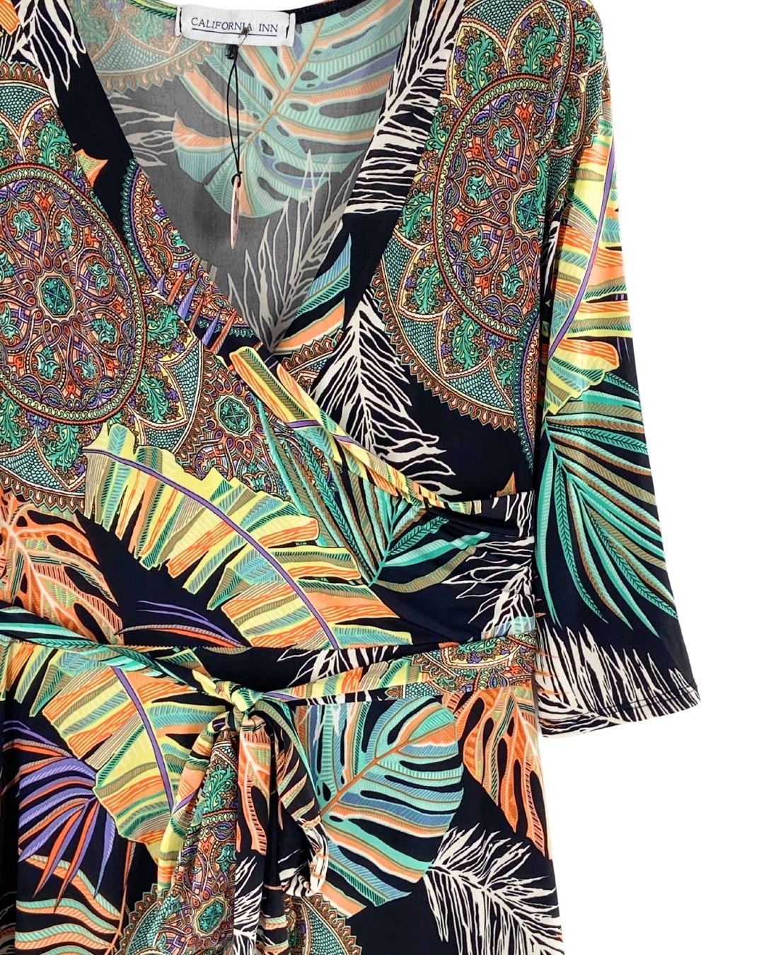Maxi vestido falda amplia