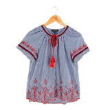 Blusa manga 3/4 a rayas