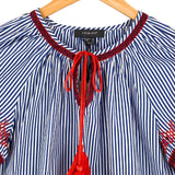 Blusa manga 3/4 a rayas