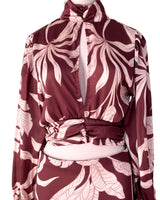 Set blusa manga larga y falda