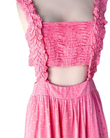 Maxi vestido estructurado dots