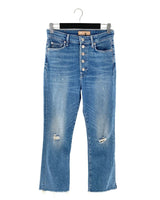 Skinny jean stretch abotonado