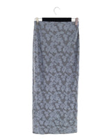 Maxi falda tubo flores