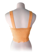 Crop top de tiras anchas