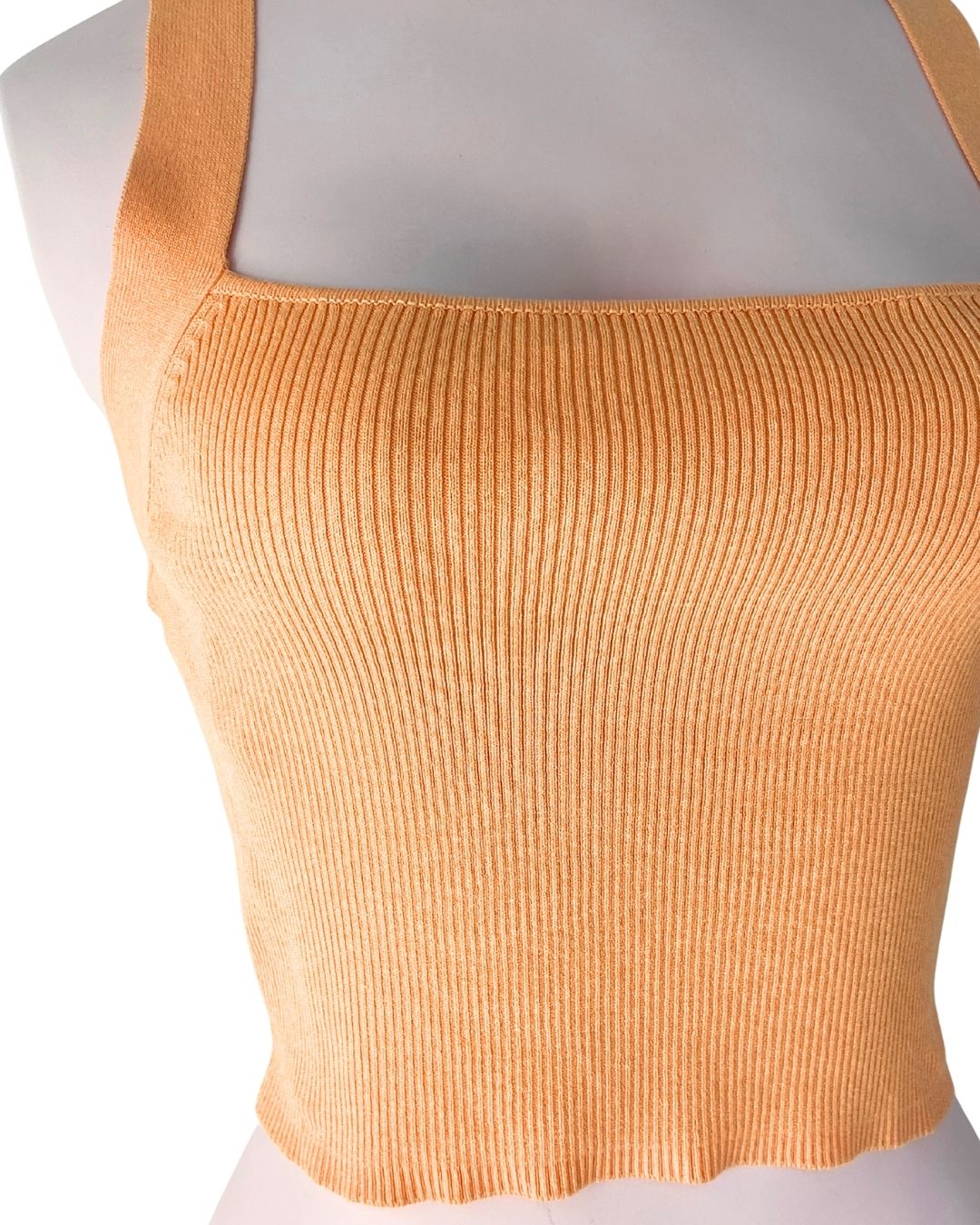 Crop top de tiras anchas