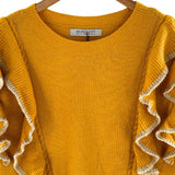 Jersey tejido soft con vuelos