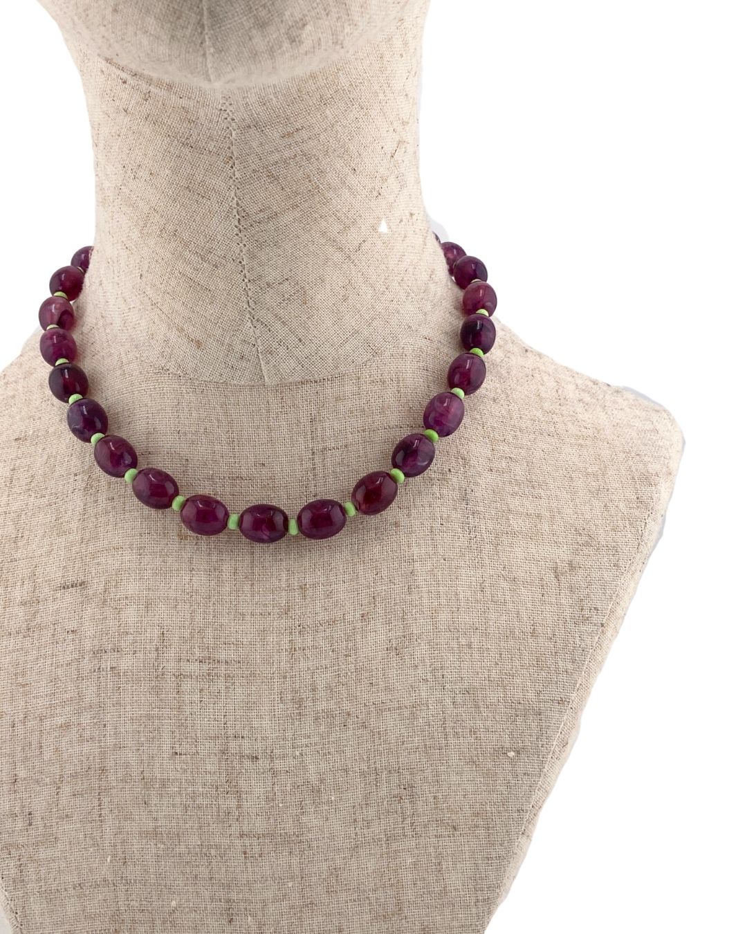 Collar berenjena