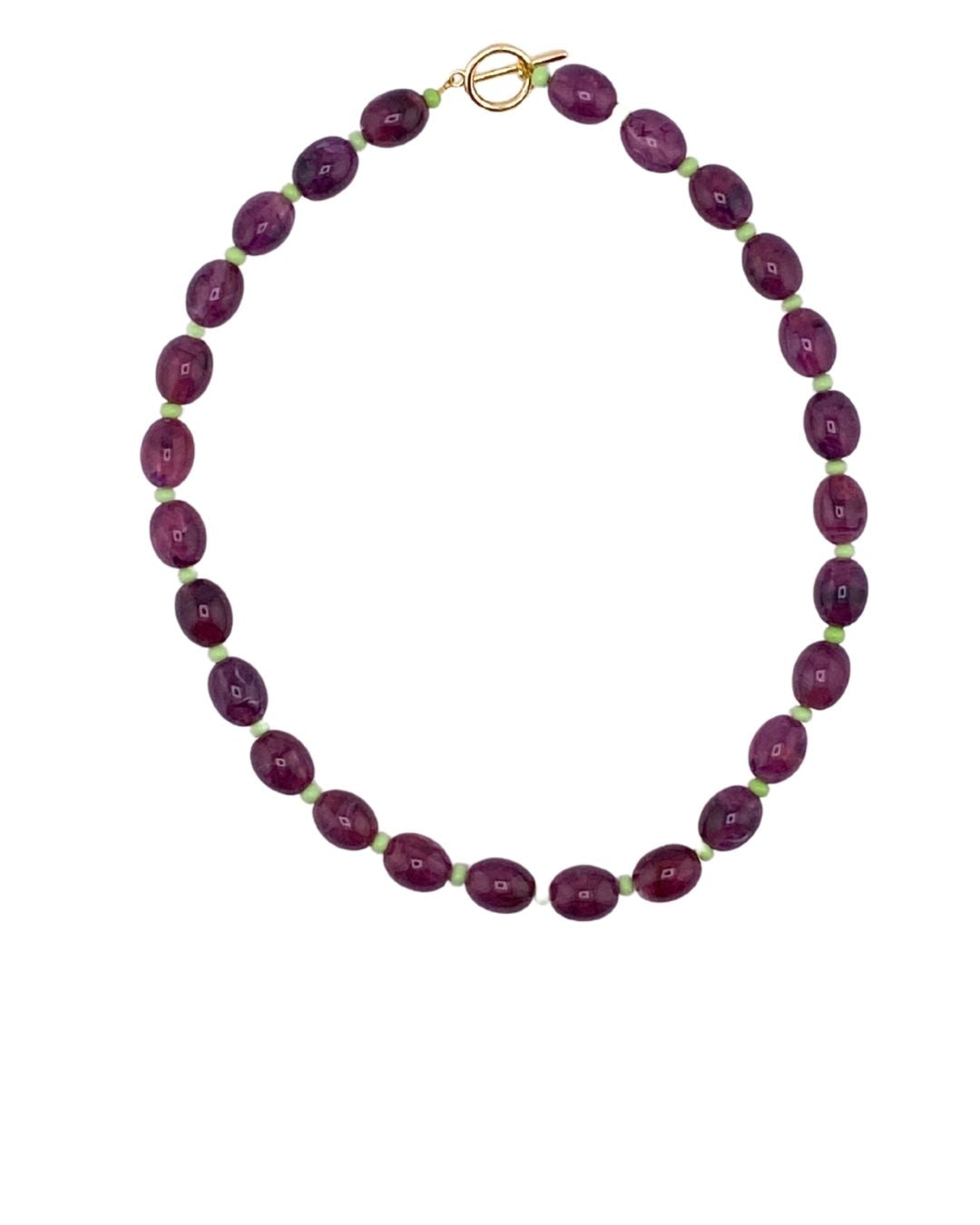 Collar berenjena
