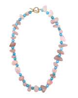Collar picada + mini turqueza