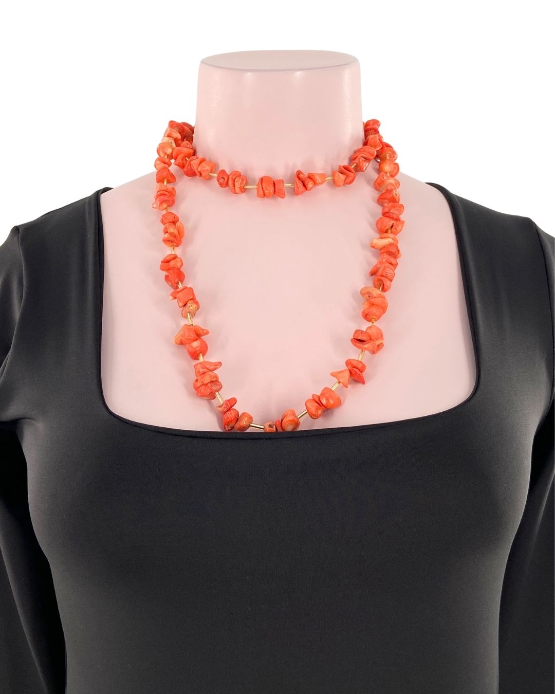 Maxi collar piedra picada
