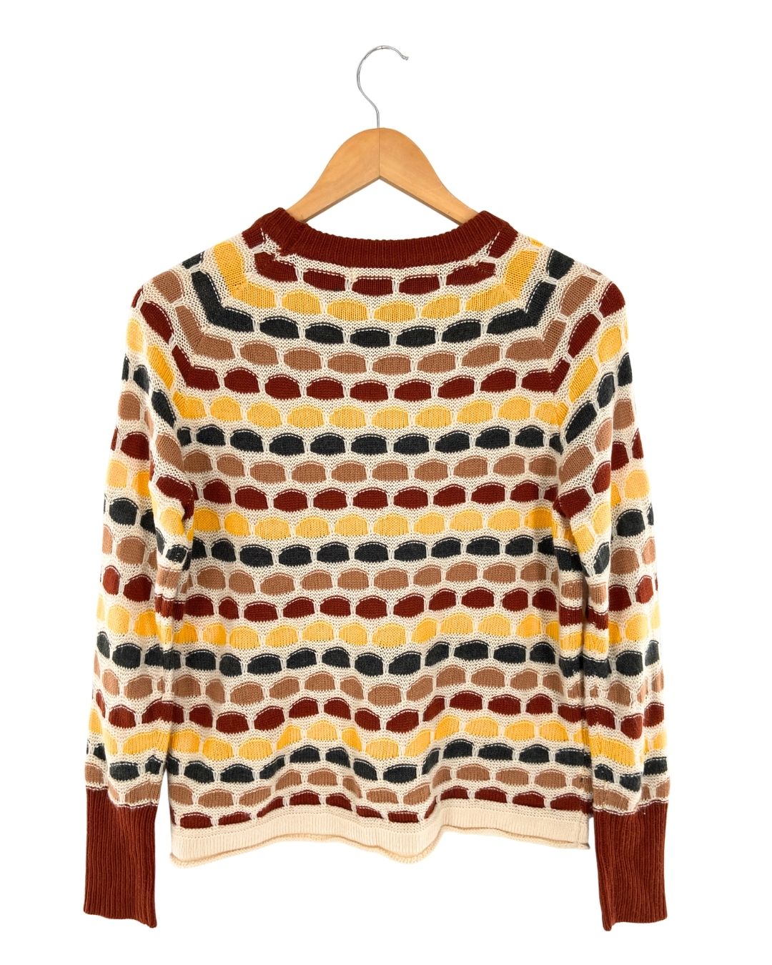 Saco tejido diseño multicolor