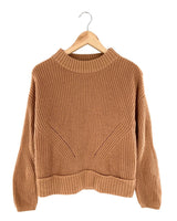 Saco tejido cuello alto
