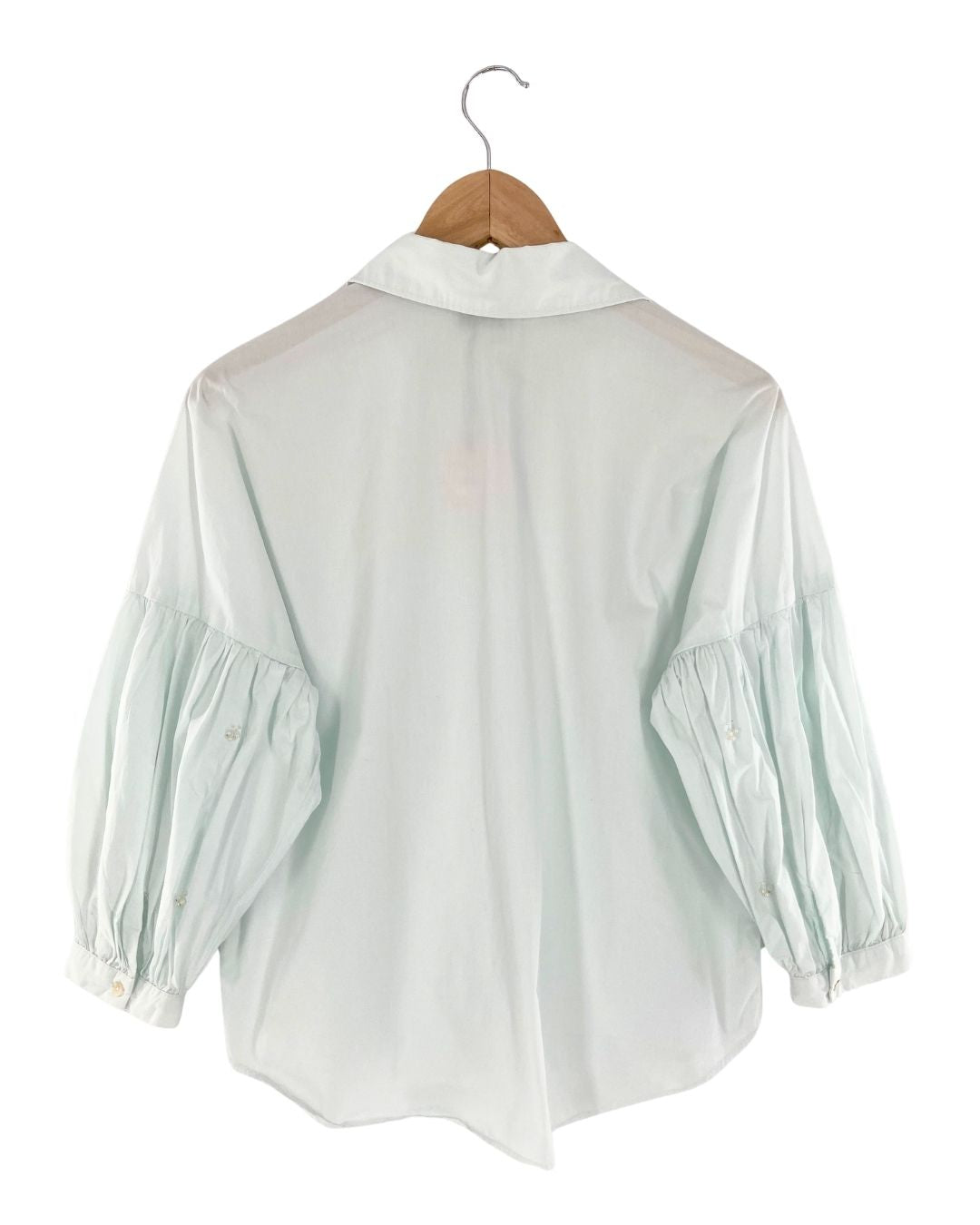 Camisa manga globo basica
