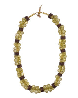 Collar ramillete amarillos