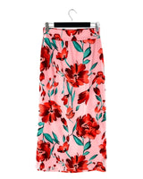 Maxi falda licrada print