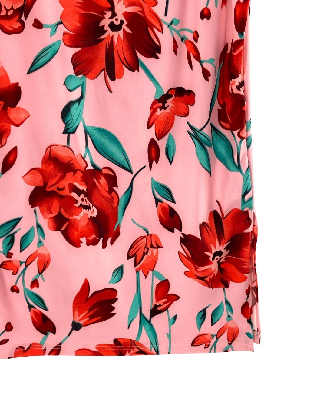 Maxi falda licrada print