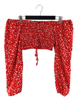 Top encauchado manga larga