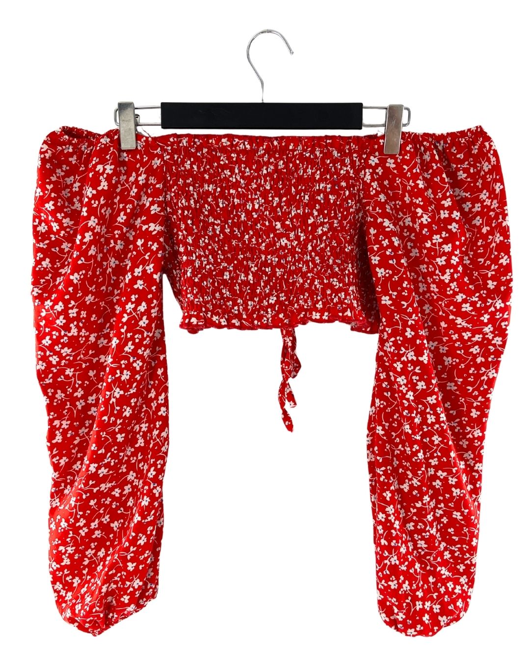 Top encauchado manga larga