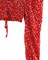 Top encauchado manga larga