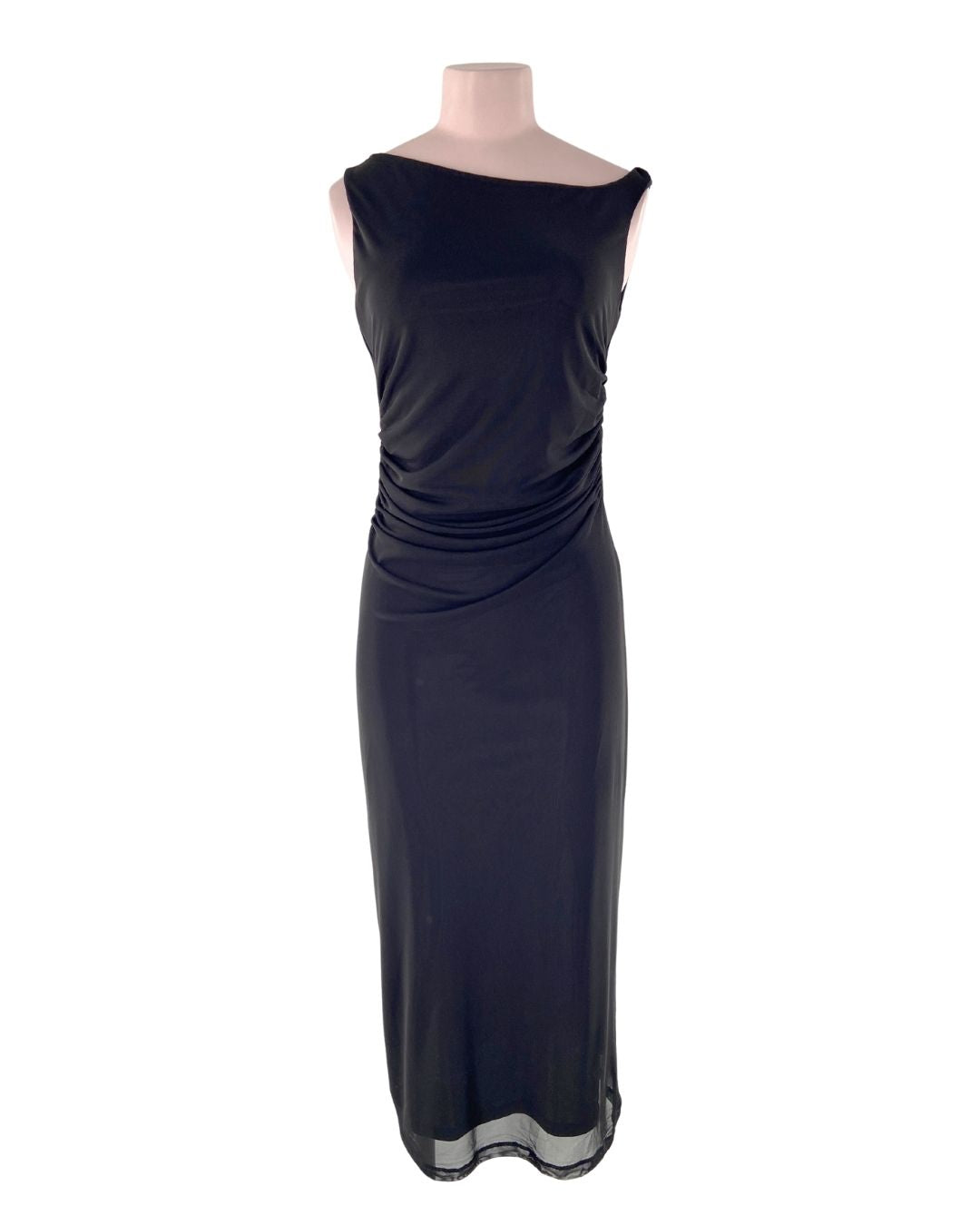 Maxi vestido en mesh