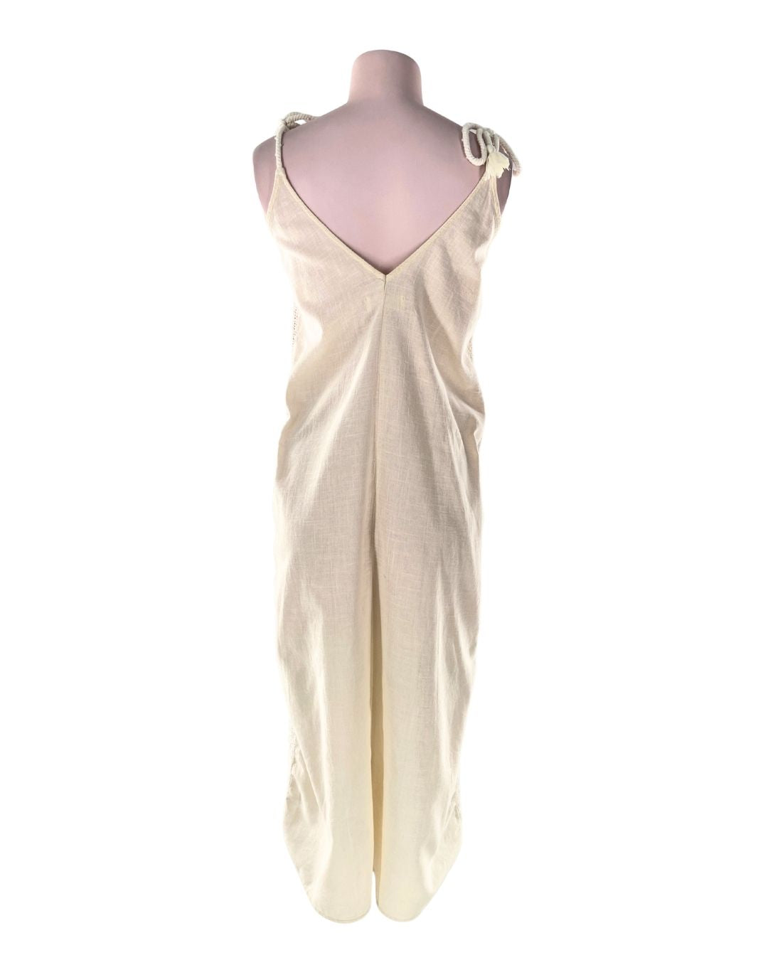 Vestido de tiras en cordon