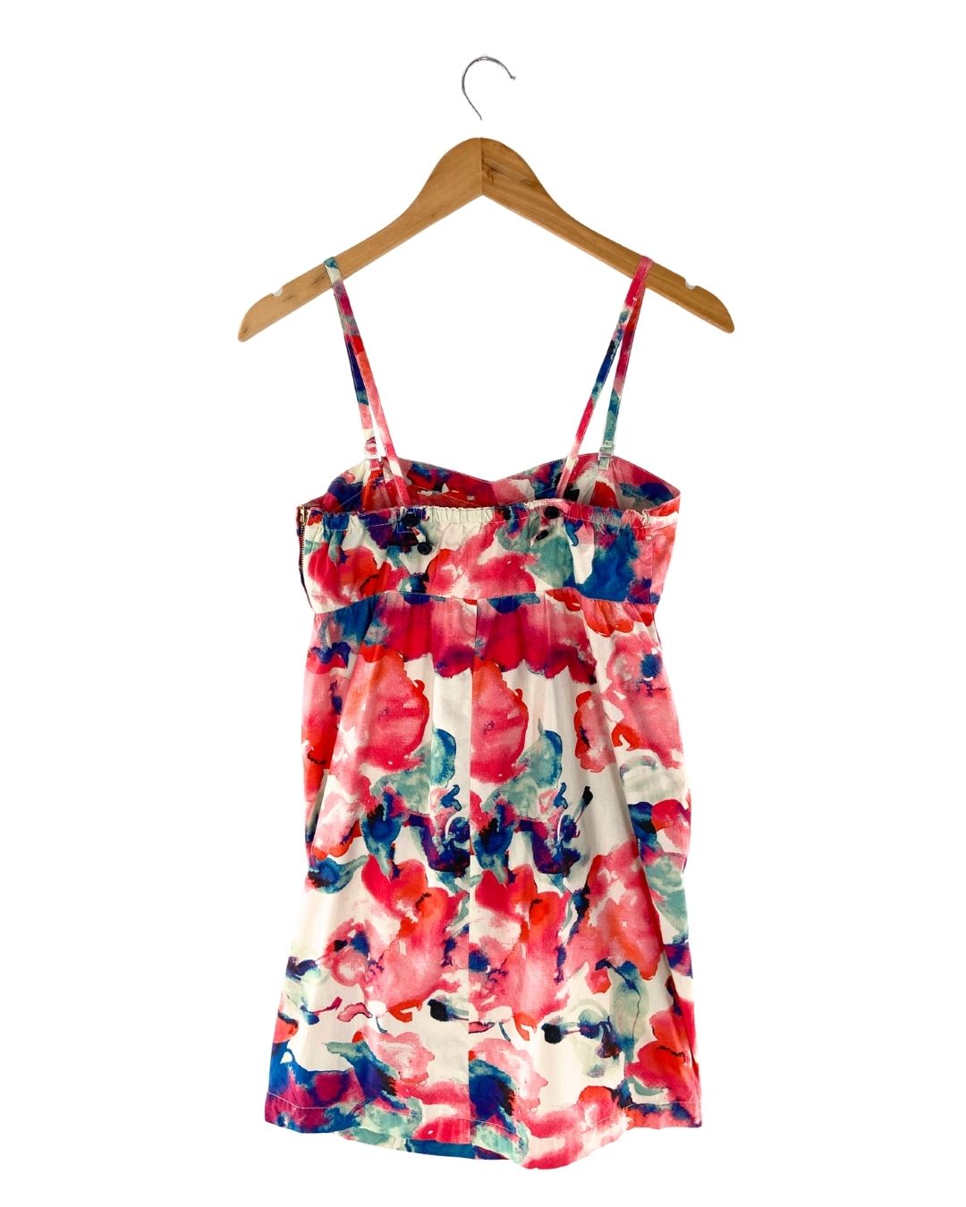 Vestido mini de tiras