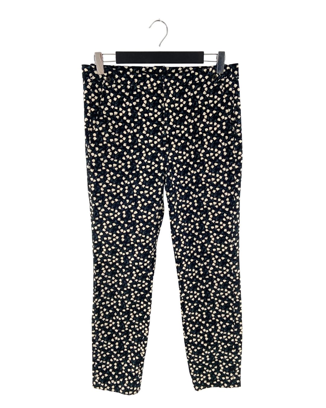 Pantalon straight print mini