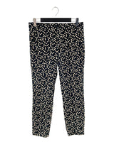 Pantalon straight print mini