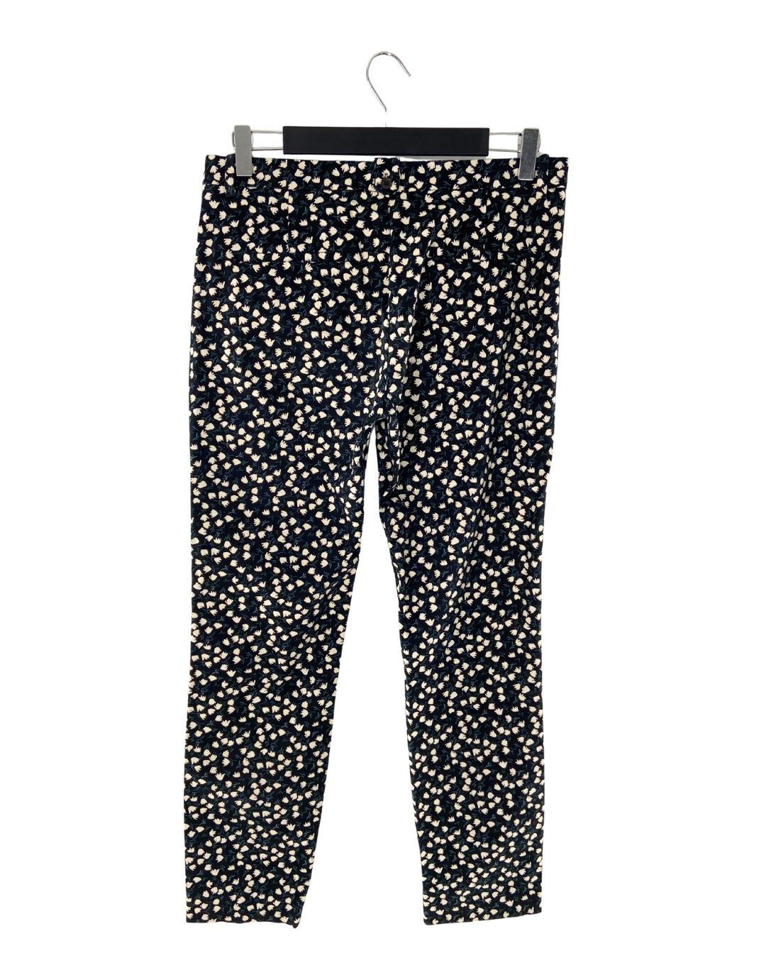 Pantalon straight print mini