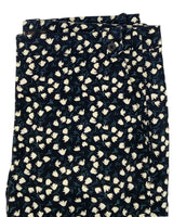 Pantalon straight print mini