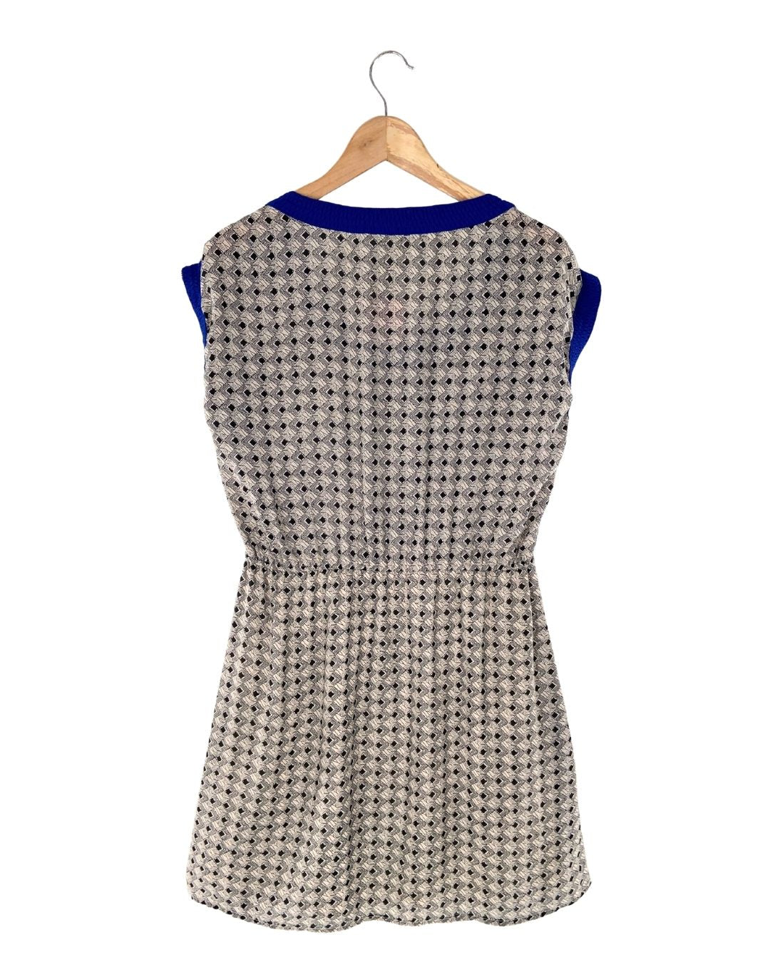 Vestido midi con print