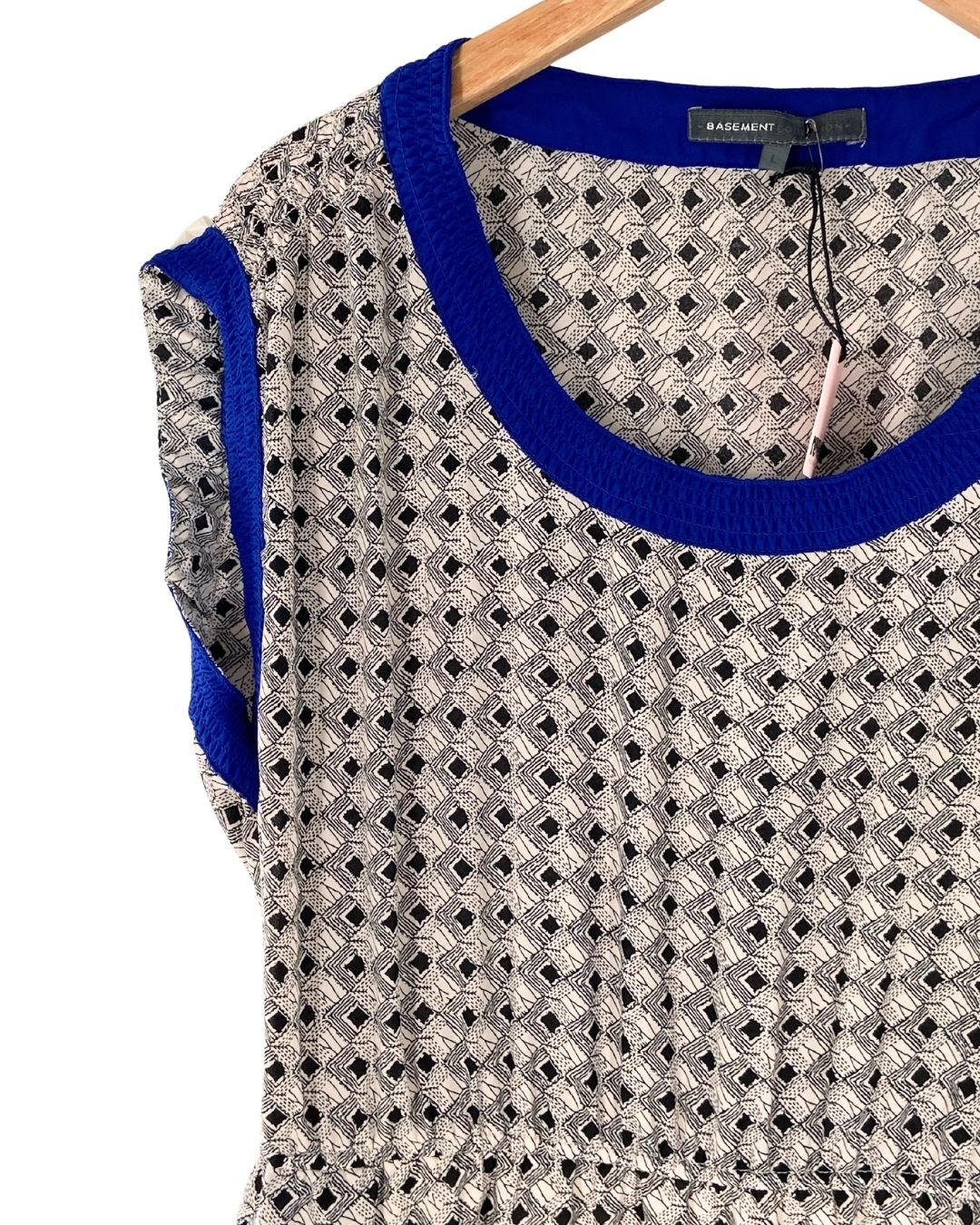 Vestido midi con print