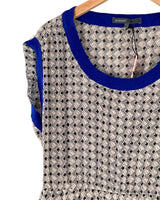 Vestido midi con print